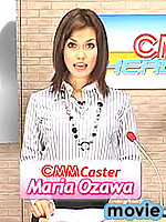 Sexy newscaster Maria Ozawa brutally doused in semen